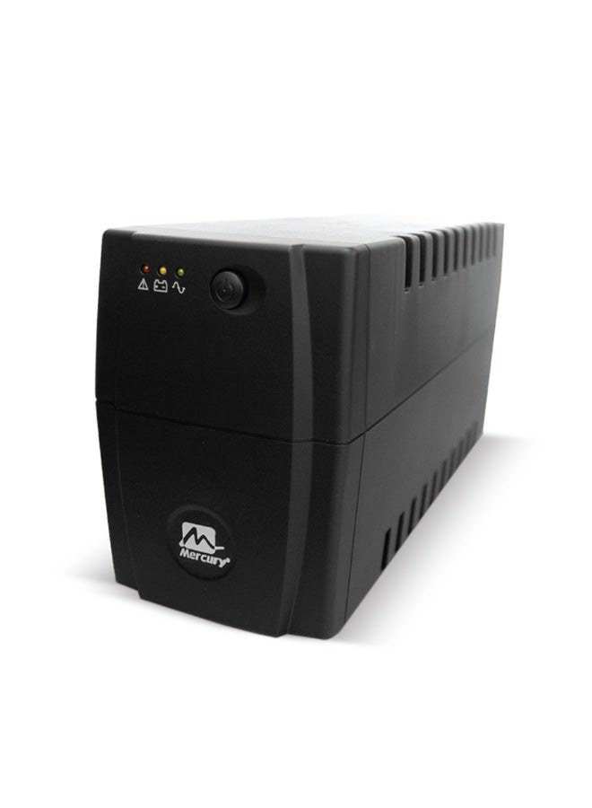 MERCURY ELITE 650 PRO, 650VA/390W, OFFLINE, 2X UNIVERSAL SOCKET, 7.5AH BATTERY - Image 1